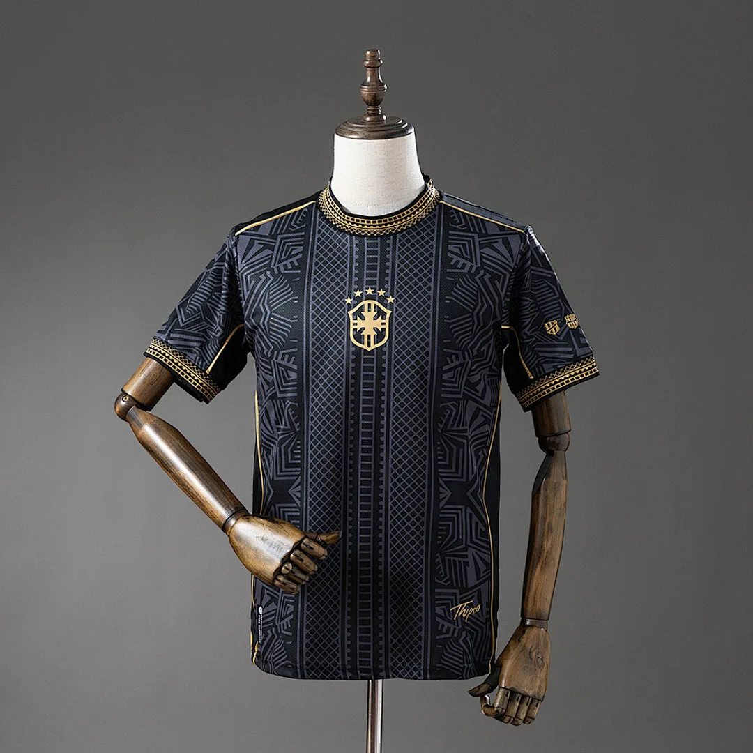 Brazil 20 Black Special Jersey
