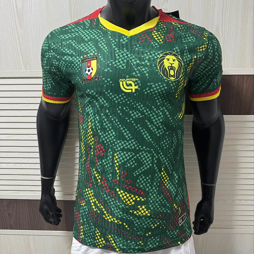 Cameroon 2026 World Cup home Player Version Jersey