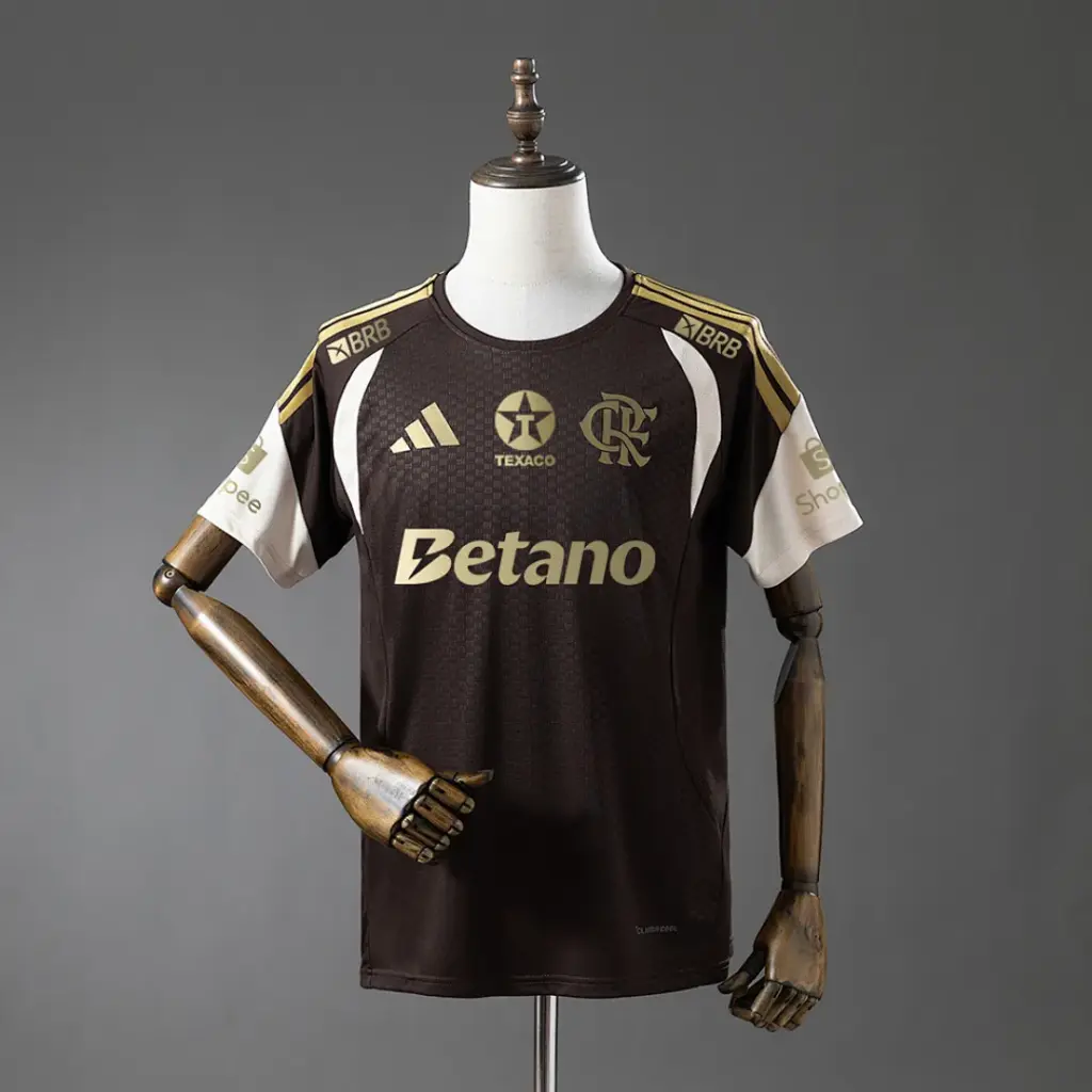 Flamengo 20 All sponsors Training - Brown Jersey