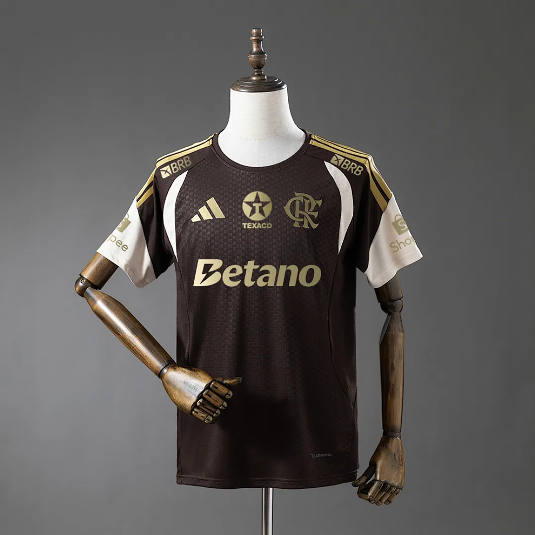 Flamengo 20 All sponsors Training - Brown Jersey