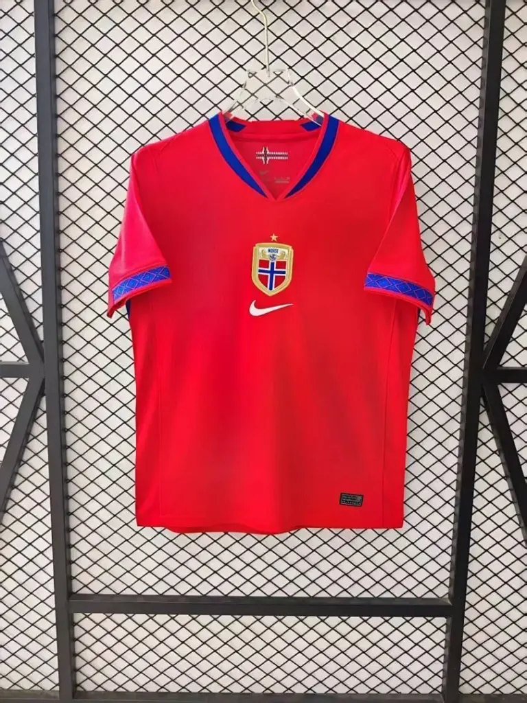 Norway 2006 World Cup Home Soccer Jersey
