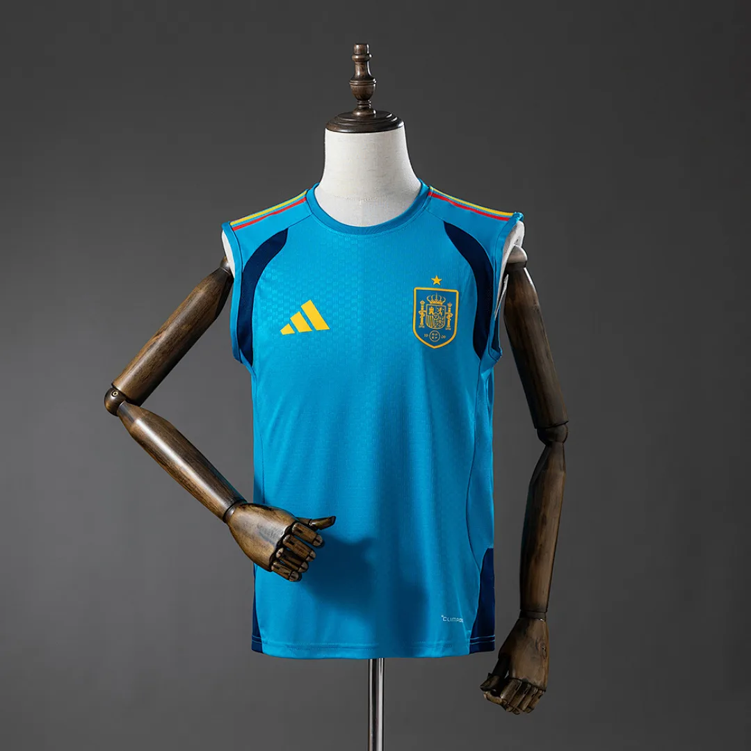 Spain Training Vest - Blue Jersey