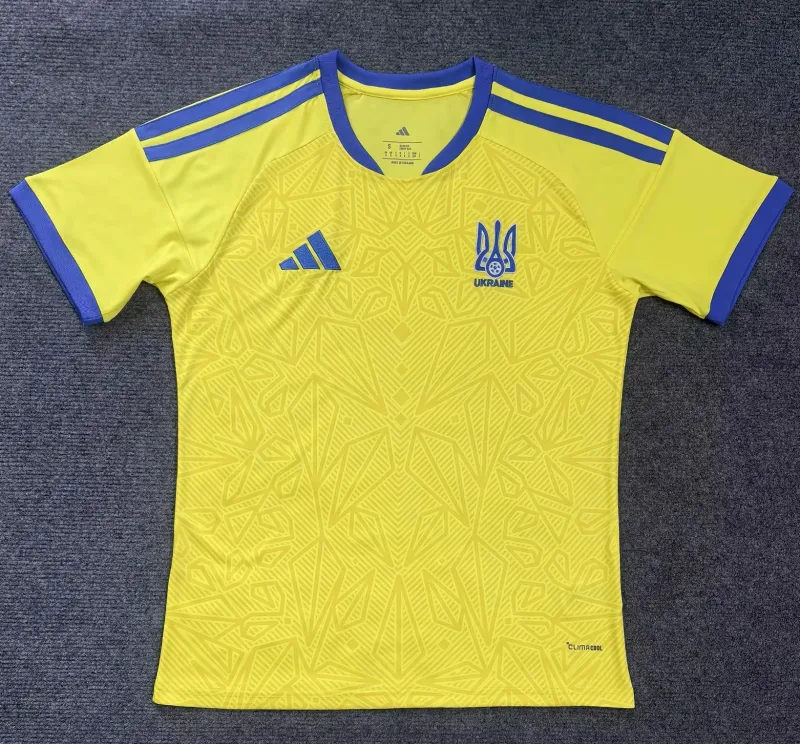 Ukraine 2026 Home soccer jersey