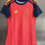 Woman Spain 2026 World Cup Home soccer jersey