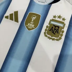 2026 Argentina home with fifa patch soccer jersey