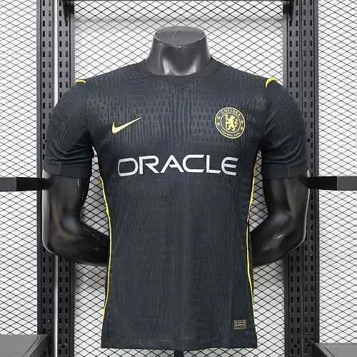 Player Chelsea Black Special Edition Kit_Football Jersey
