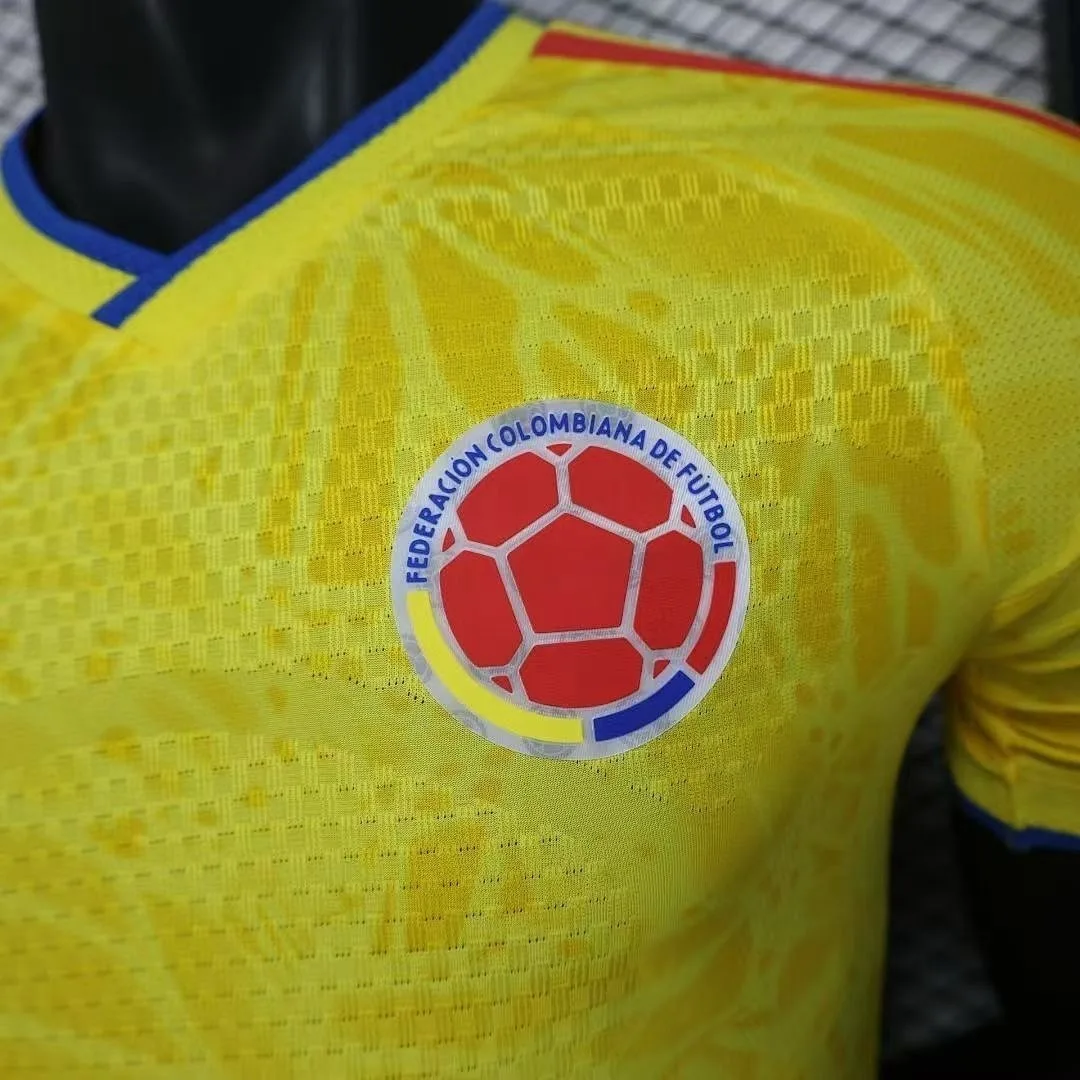 2026 Player Colombia Home Kit World Cup_Football Jersey