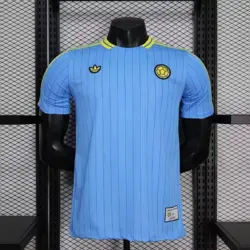 Colombia 2026 Blue Retro Model Player Version Jersey