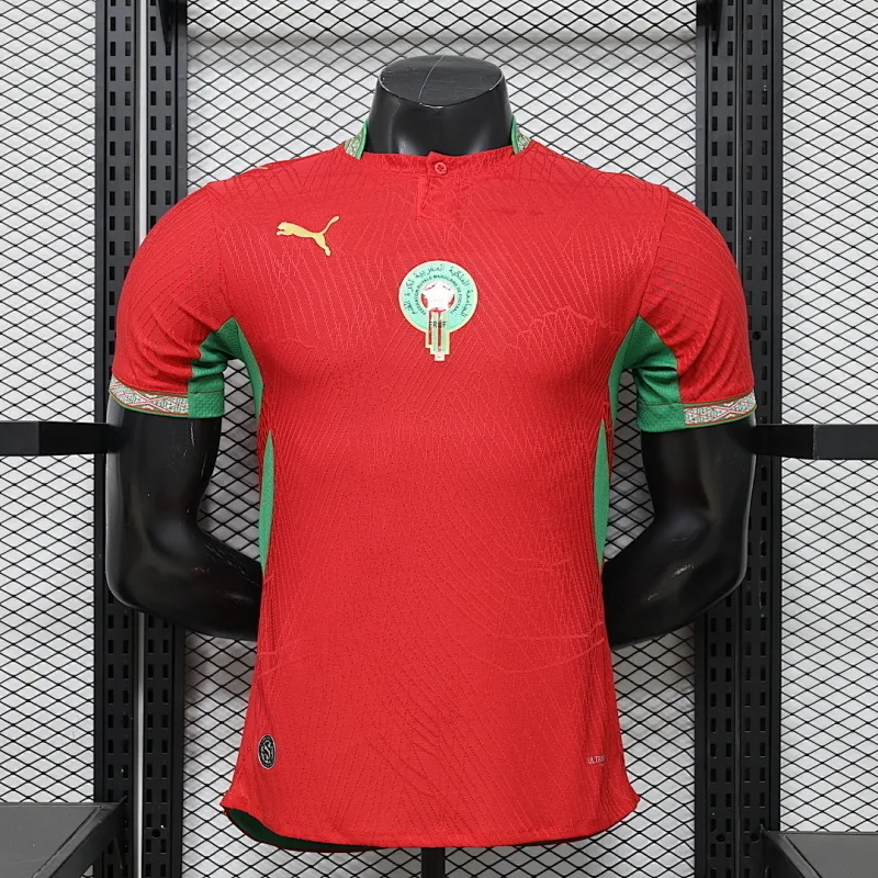 Morocco 2026 World Cup home Player Version jersey