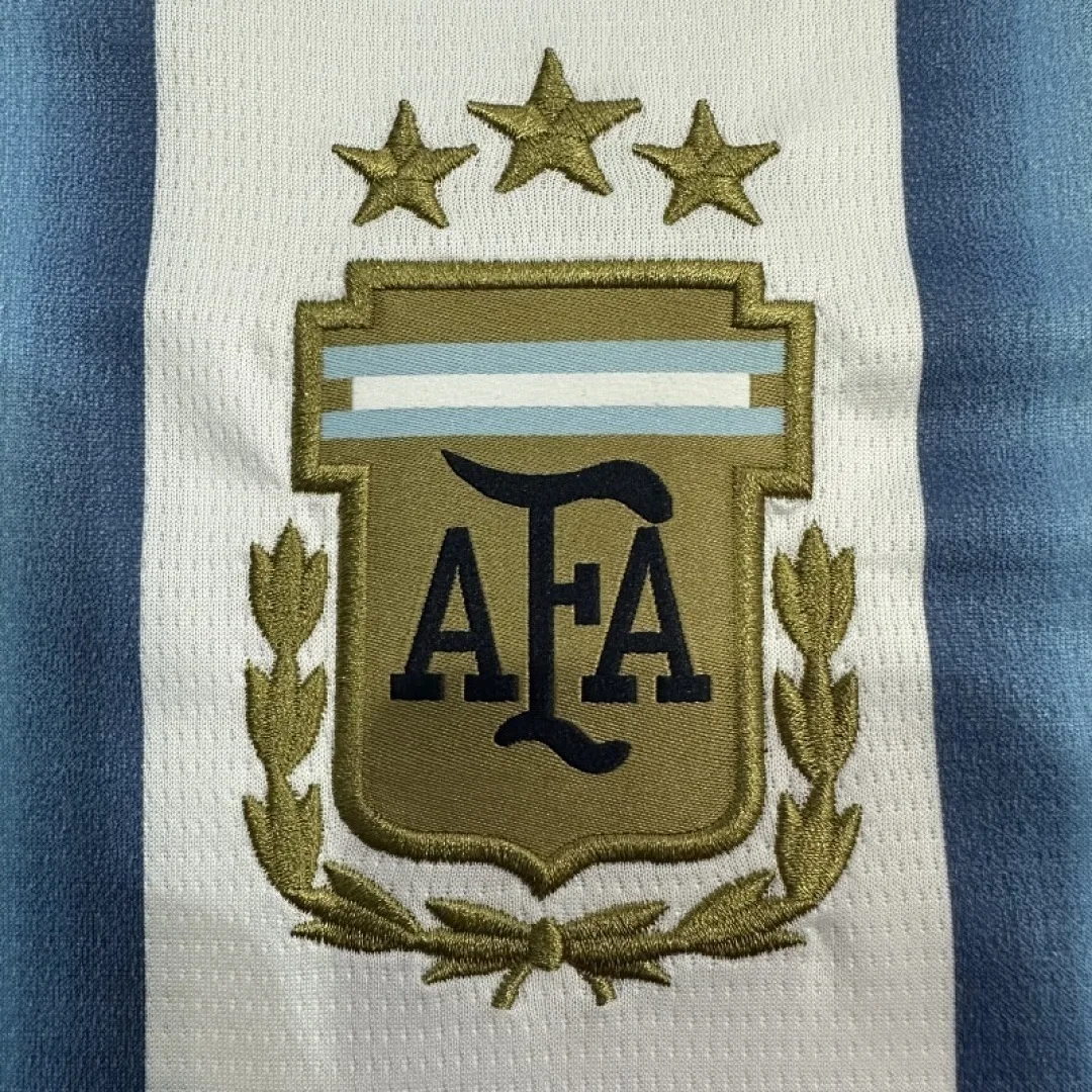 2026 Argentina home with fifa patch soccer jersey