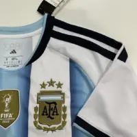 2026 Argentina home with fifa patch soccer jersey
