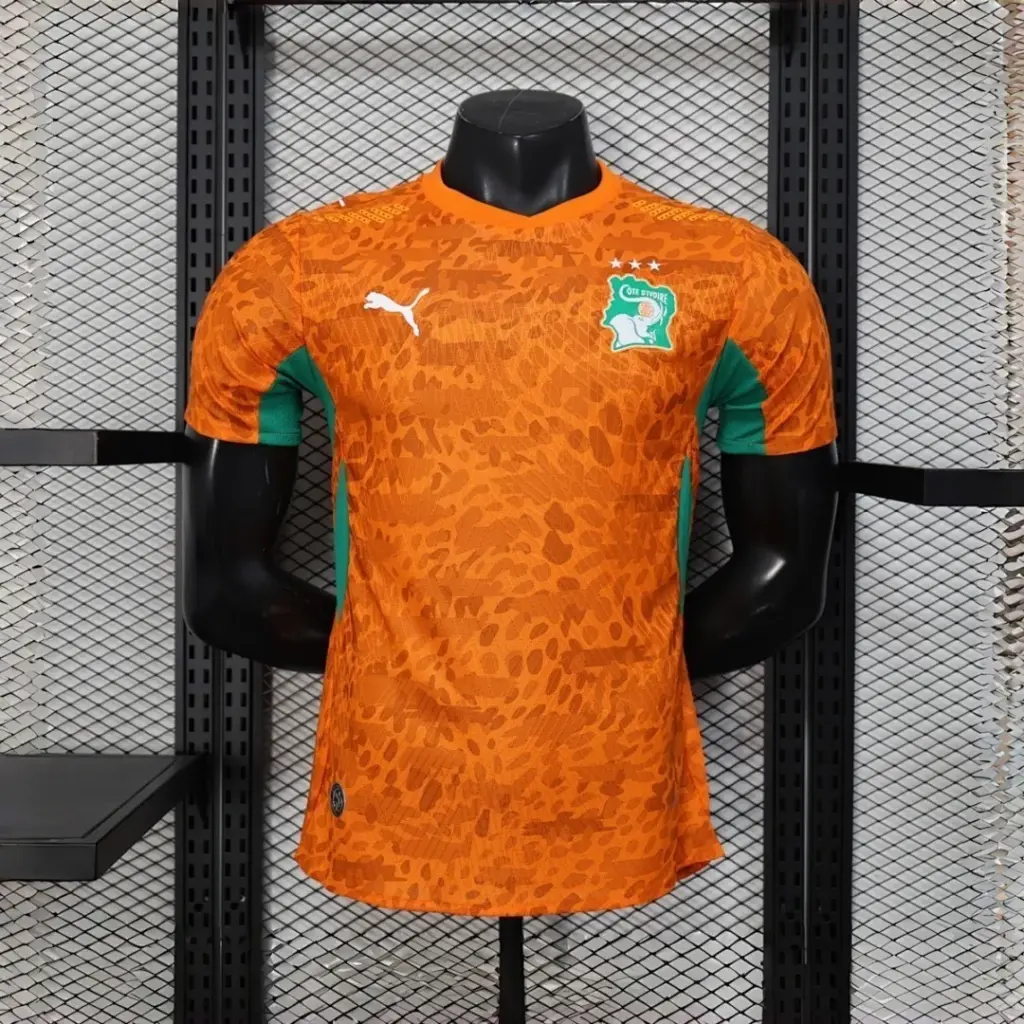 Cote d Ivoire 2026 World Cup home Player Version jersey