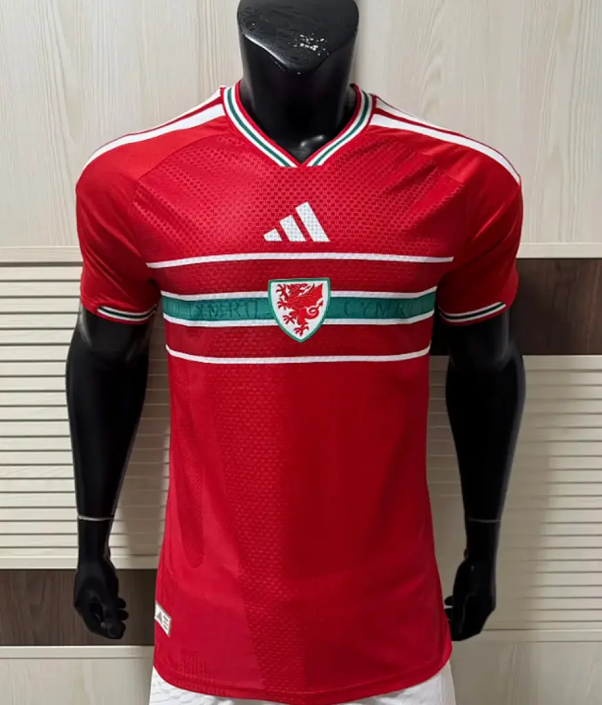 Wales 2026 World Cup Home Player Version soccer jersey