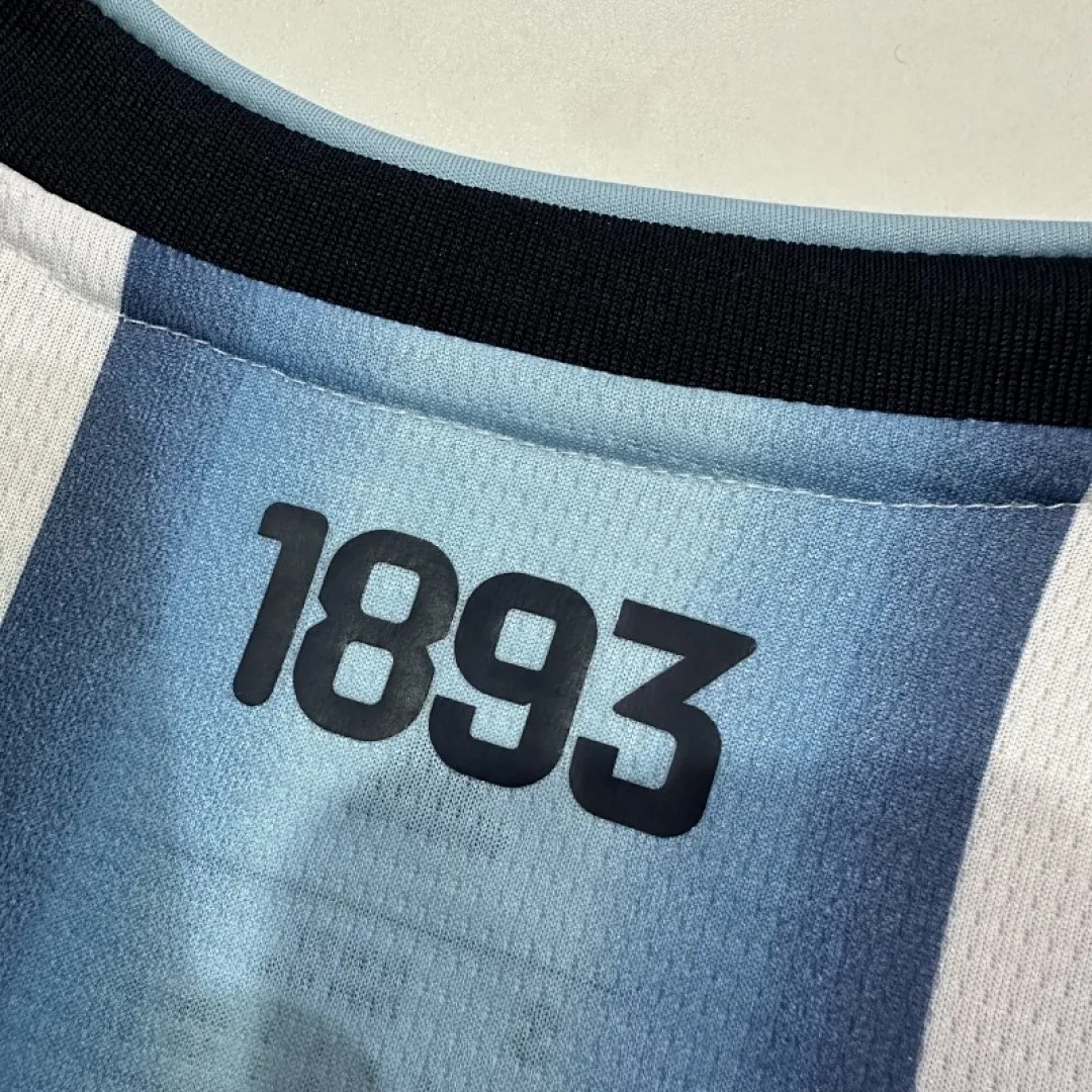 2026 Argentina home with fifa patch soccer jersey