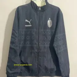 AC milan X pleasures reversible jakcet