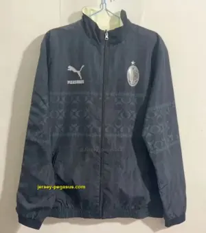 AC milan X pleasures reversible jakcet