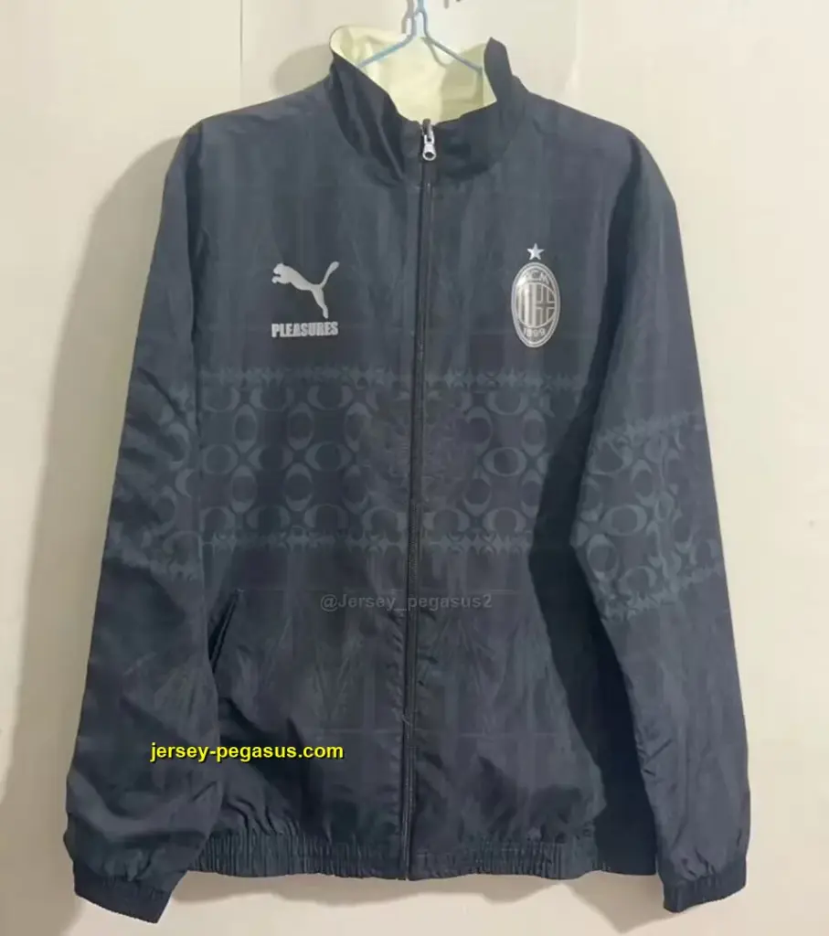 AC milan X pleasures reversible jakcet