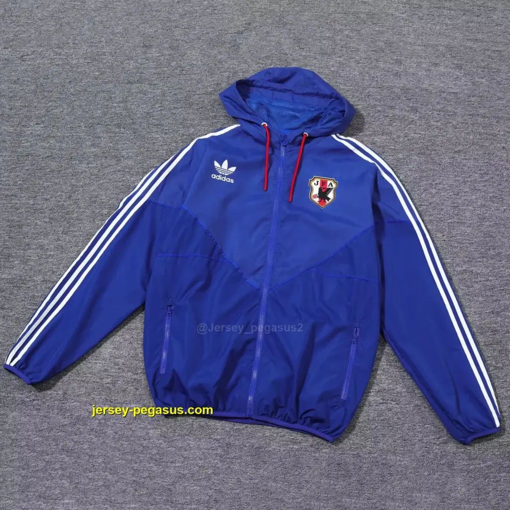Japan blue windbreaker jacket