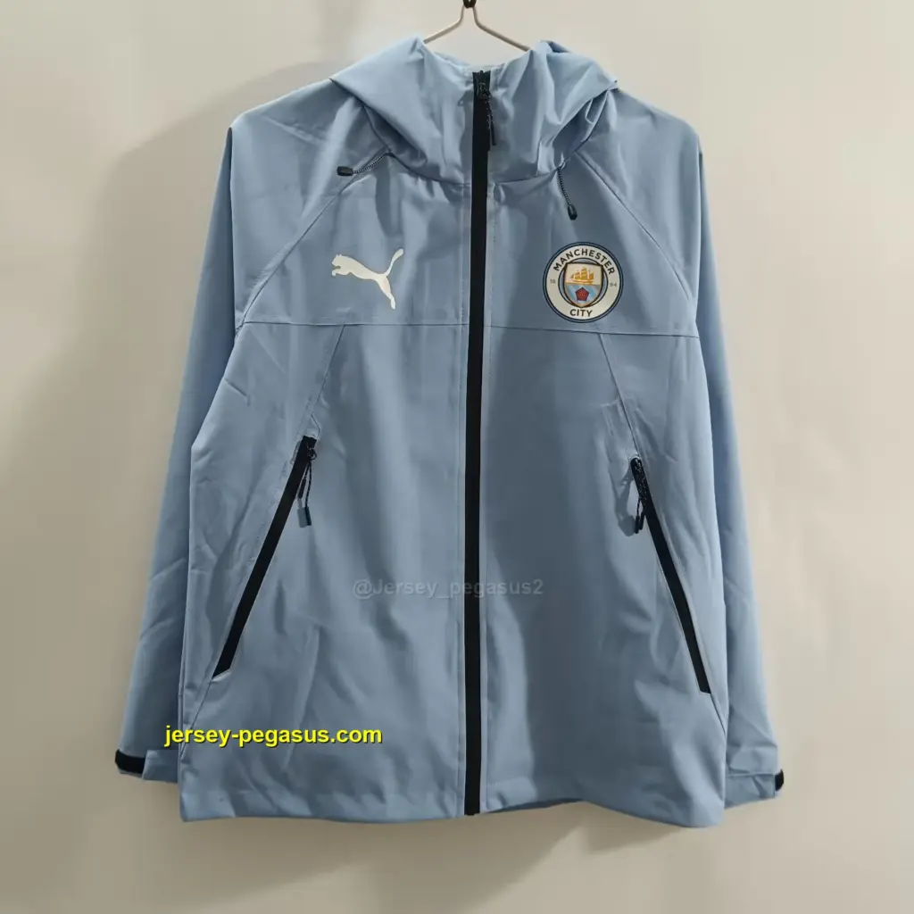 Man City blue Outdoor Jackets