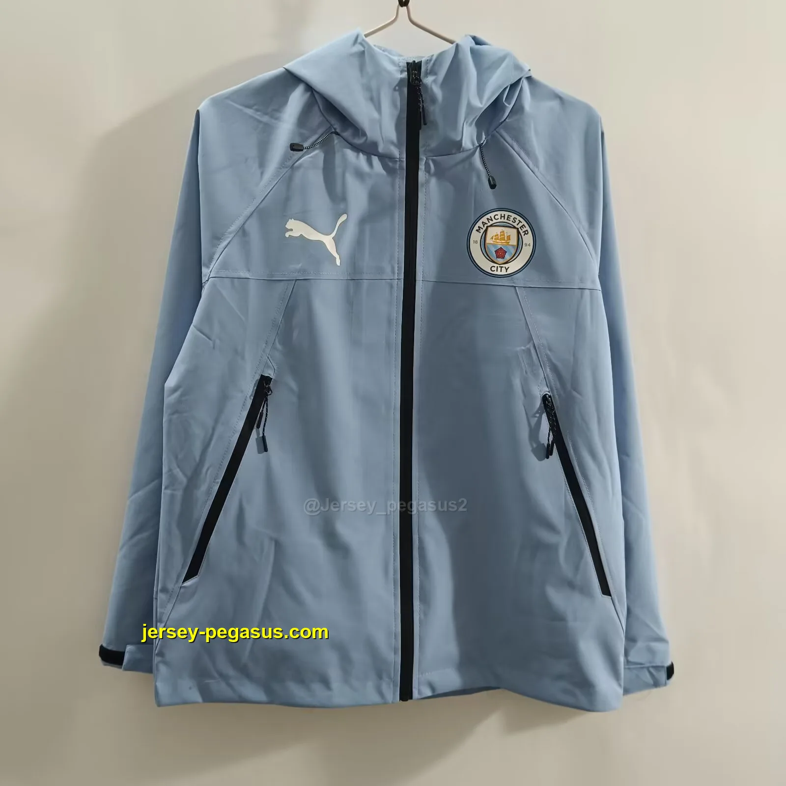 Man City blue Outdoor Jackets Man City blue Outdoor Jackets
