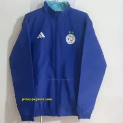 Algeria blue green reversible windbreaker jacket