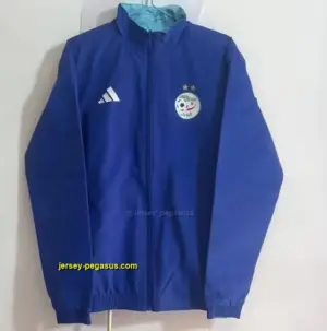 Algeria blue green reversible windbreaker jacket