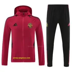 Man U red windbreaker jacket and pants