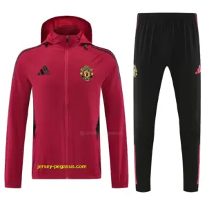 Man U red windbreaker jacket and pants