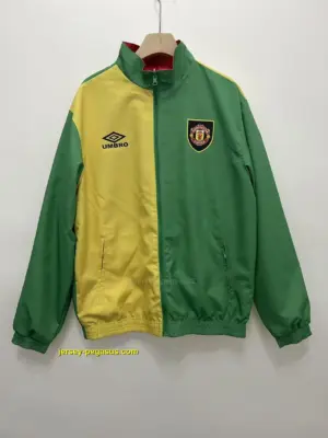 Man U retro reversible windbreaker jacket
