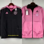 Miami pink reversible windbreaker jacket