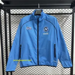 Napoli blue windbreaker jacket