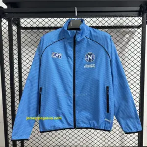 Napoli blue windbreaker jacket