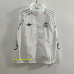 Paris white windbreaker jacket