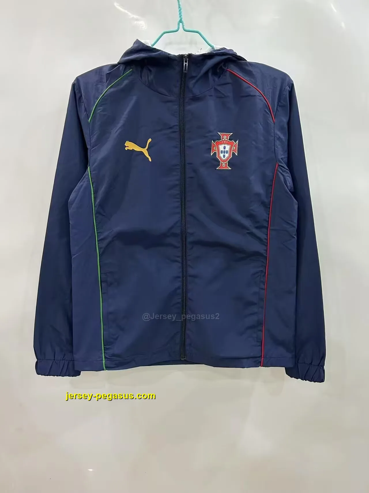 Portugal blue windbreaker jacket Portugal blue windbreaker jacket
