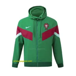 Portugal green windbreaker jacket