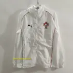 Portugal white windbreaker jacket