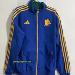 RM blue green reversible windbreaker jacket