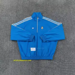 Real Madrid 2026 Half zipper windbreaker jacket