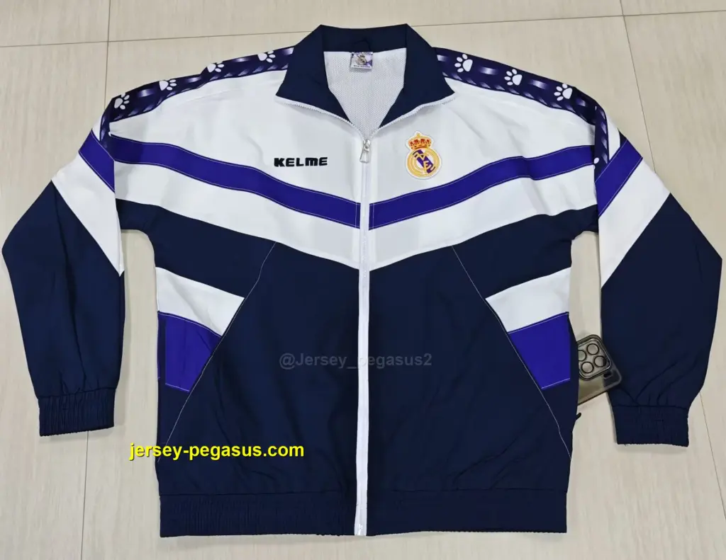 Real Madrid home windbreaker jacket