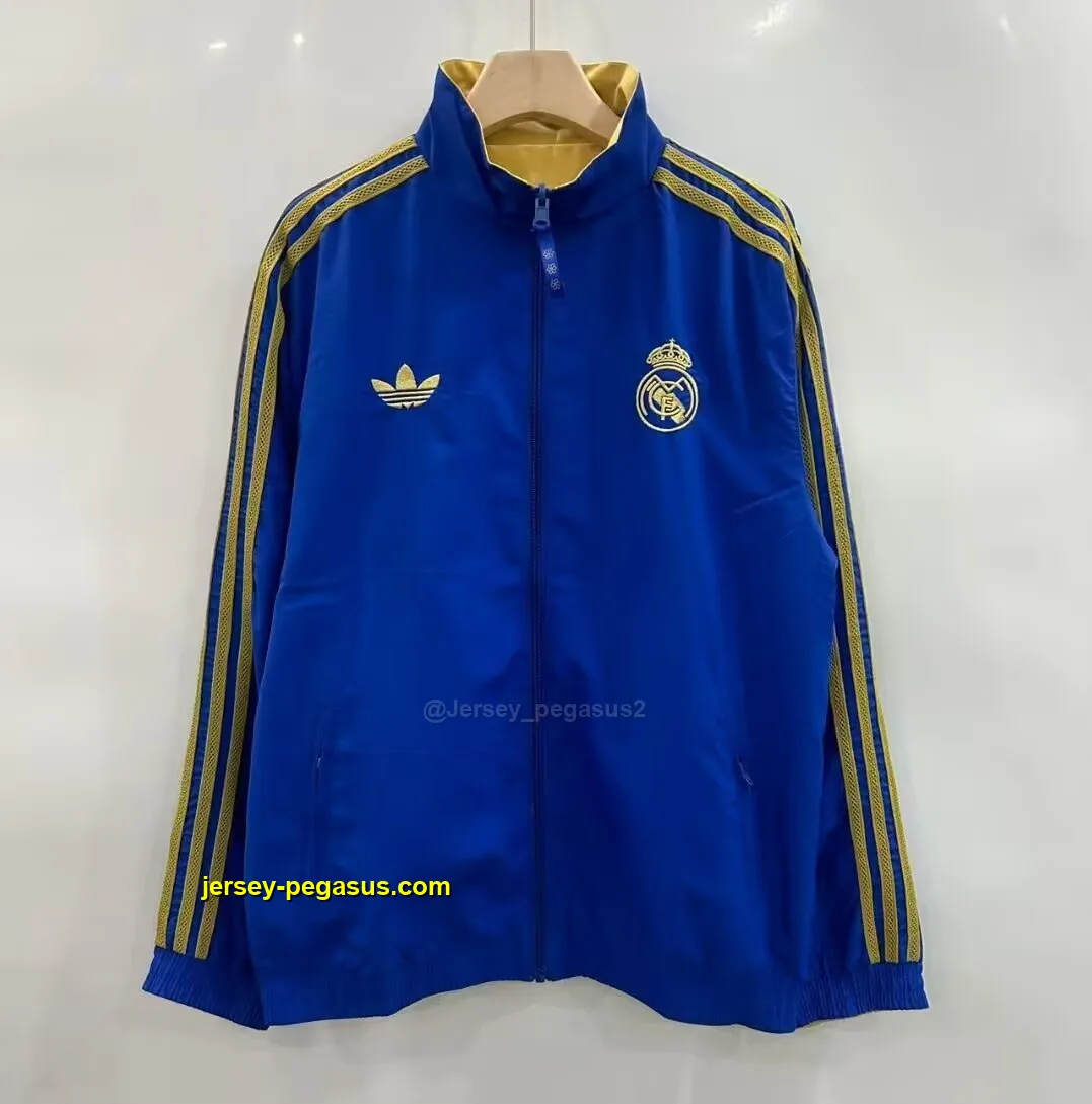 Real Madrid reversible windbreaker jacket Real Madrid reversible windbreaker jacket