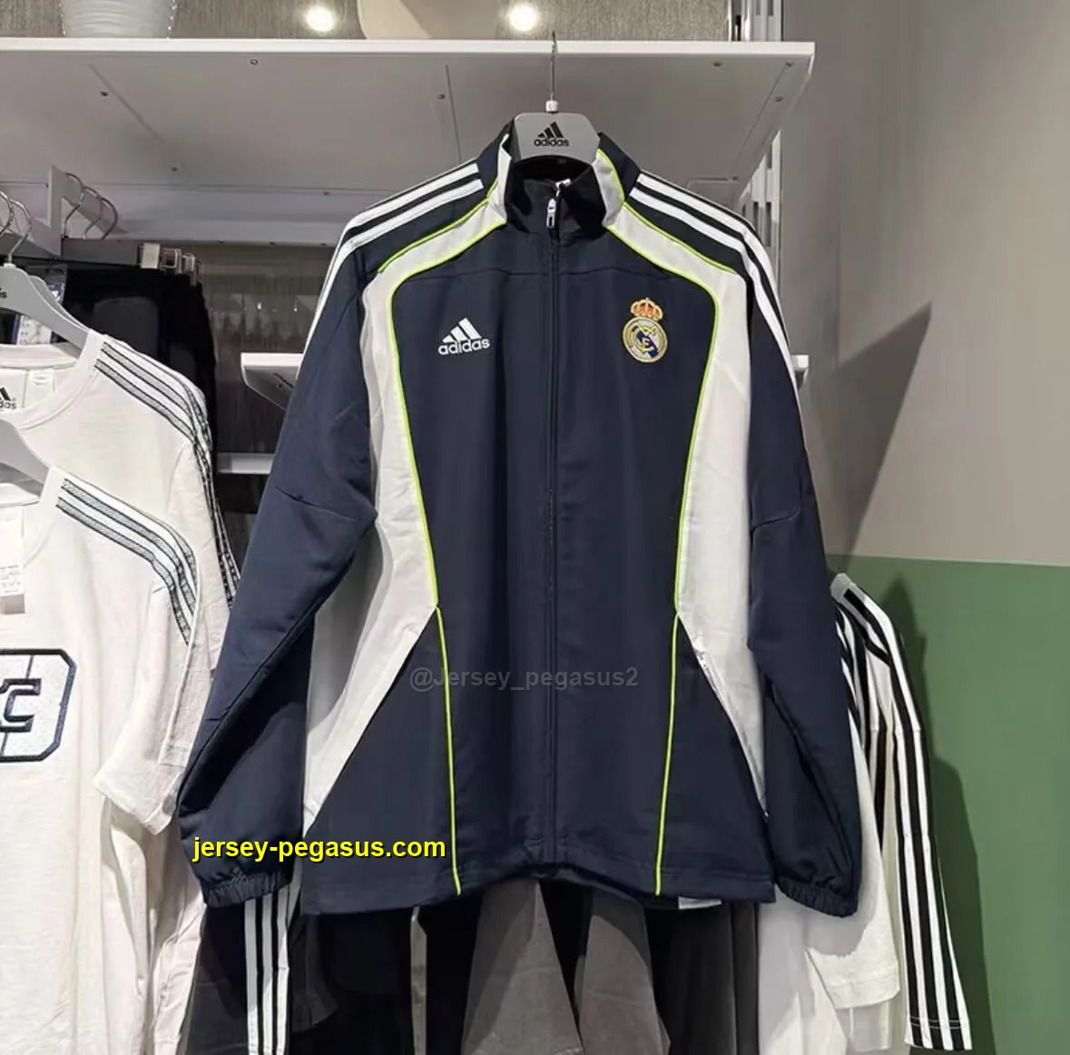 Real Madrid windbreaker jacket Real Madrid windbreaker jacket