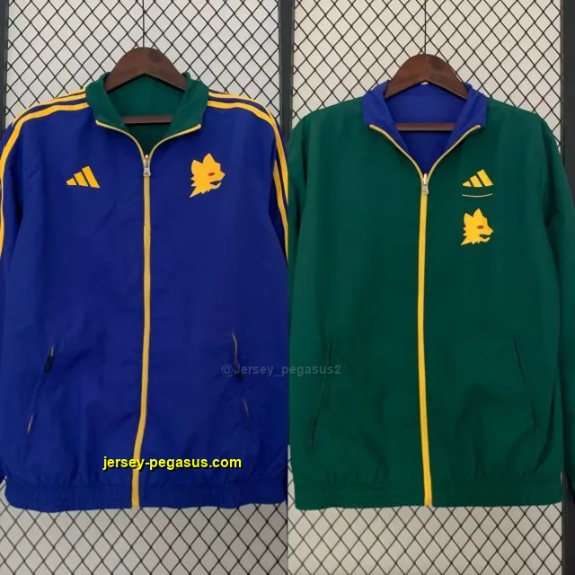 Roma reversible windbreaker jacket Roma reversible windbreaker jacket
