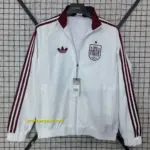 Spain 2026 white windbreaker jacket