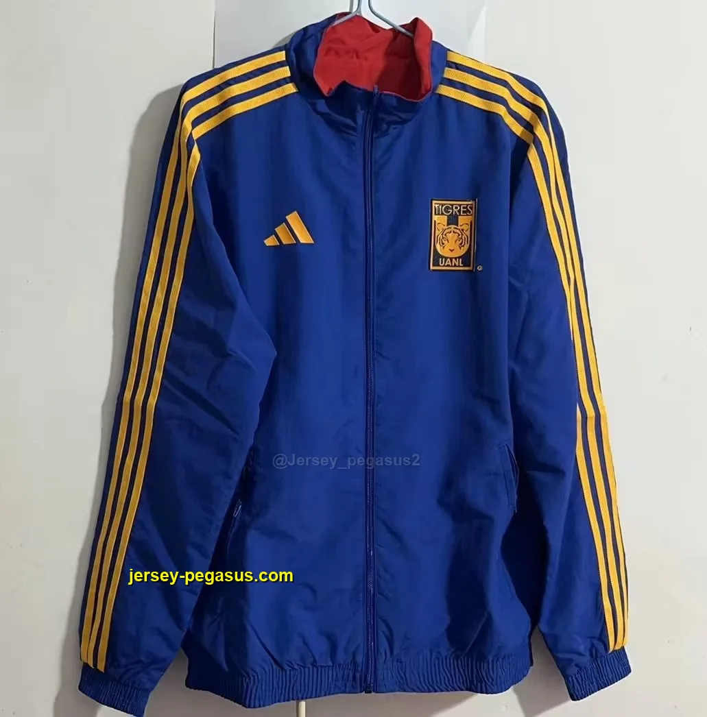 Tigres blue red reversible windbreaker jacket Tigres blue red reversible windbreaker jacket