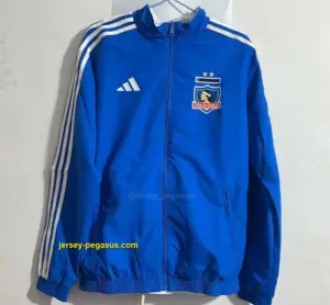 colo colo blue white reversible windbreaker jacket