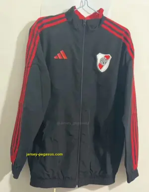 river black red reversible windbreaker jacket