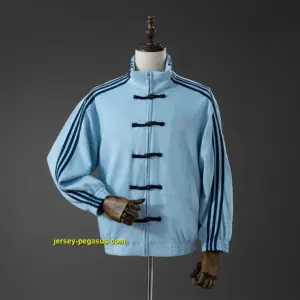 (Chinese New Year) Tang-style jacket - Sky blue