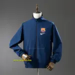 Barcelona Reversible Jacket Windbreaker - Red & Navy