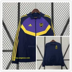 Arsenal pueple blue reversible jakcet