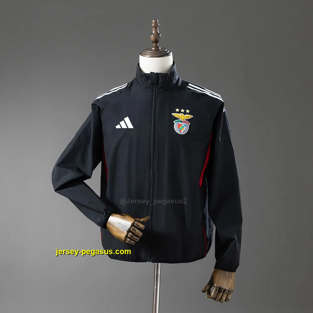 Benfica Windbreaker - Black Benfica Windbreaker - Black